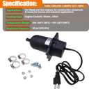 JEENDA Pre Heater With Plug TPS101GT10-000 Engine Block Heater 1000W 120V 100-120 F