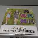 Henkelion Weighted Vest Weight Vest for Men Women Kids Weights Included, Body Weight Vests Adjustable for Running, Training Workout, Jogging, Walking (12 lbs, Black)