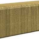 Freeman 16-Gauge 1" Glue Collated Galvanized Wide Crown Staples 2,000 Count for Lathing, Sheathing, and Foam Board Insulation WCS16-1