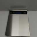 Nicewell Food Scale, 22lb Digital Kitchen Scale Weight Grams and oz for Cooking Baking, 1g/0.1oz Precise Graduation, Stainless Steel and Tempered Glass (Ash Silver)