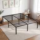 DUMOS Queen Bed Frames, 16 Inch Height Platform Bed Frame