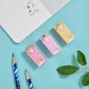 18 Pack Fruit Rabbit Jelly Erasers for Kids, Kawaii School Supplies Prize Gifts Party Favors