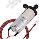 PlusRoc 12V DC 1.2LPM Mini Water Pump Replacement Compatible with GE Profile Opal 2.0 Ice Maker, Food-Grade Self Priming Small Transfer Pump, For Coffee Machine Water Dispenser