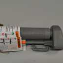 Retractable Dog Gate with Cat Door 55" Wide Retractable Pet Gate with Cat Door Mesh Dog Gate Retractable Baby Gates for Doorway Retractable Puppy Gate for The House Retractable Outdoor Gate for Deck (Gray)