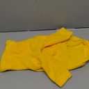 Dog Fleece Sweater Turtleneck Long Sleeve Pullover Sweatshirt Warm Puppy Clothes for Small Medium Dogs (Large, Yellow)