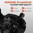 Front Steering Knuckle & Wheel Bearing Hub Assembly for Toyota Camry 2004 2005 2006 L4 2.4L, Left and Right Side, 698-399 698-398
