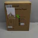 Bonsaii 12-Sheet Cross Cut Paper Shredder, 5.5 Gal Home Office Heavy Duty Shredder for Paper, Credit Card, Mail, Staples, with Transparent Window, High Security Level P-4 (C275-A)