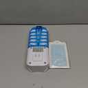 Flying Insect Trap Plug in Mosquito Bug Zapper Indoor Gnat Moth Catcher with 9W Night UV Light, 10 Sticky Glue Board Refills for Home Office White