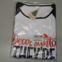 Rnxrbb 2025 Family Christmas Pajamas Matching Sets Holiday Xmas Christmas Pjs Jammies for Women Men Couples Adult Kids (XL)