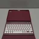 Harvopu Compatible for iPad Air 11 Inch/Air 5th 4th Generation Case with Keyboard  Folio Keyboard Cover with Pencil Holder for iPad Air 11inch M4/M3/M2 (2026/2025/2024), Air 5/Air 4 (Mulberry)