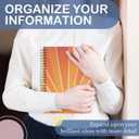 SNNDER Retro Boho Sun Sunrise Sunset Sunshine Spiral Notebooks, Aesthetic Notebook for Note Taking, Vintage Boho Journal Notebook Gifts for Women Teen Girls, 5.5x8.3 Inch