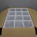 WELLIFE Wide Mouth Mason Jars, 12 Pack Mason Jars 32 oz for Pickling, Canning, Fermenting and Food Storage, Microwave & Dishwasher Safe