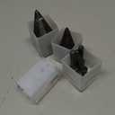 Firewood Log Splitter, Wood Log Splitter, 6 Pcs Wood Splitter Drill Bits, 38mm+45mm Easy Splitter Detachable Drill Bit Heavy Duty Electric Drills Screw Cone Driver Removable