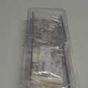 4pcs Heavy Duty Curtain Rod Holders with Wide Hook, 5X Stronger Than Adhesive Curtain Rod Hooks, 25 LBS Tension Curtain Rod Bracket for Wall with Level and Pin Guide, Minimal Damage Curtain