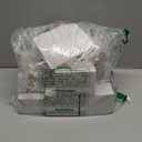 Kasyat 41 Pcs Christmas Village Set LED Lighted Christmas Village Accessories White Houses with Xmas Tree Deer Streetlight Figurines Crafts Town Scene