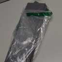 Sock Drawer Organizer 3 Pack - Collapsible Fabric Storage Bins for Underwear Divider, Small Closet Organizers with 3 Compartments, Gray