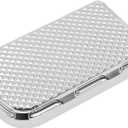 Chrome Brake Pedal Pad Cover Replacement for Harley softail Heritage Springer Fit Fat Boy Deluxe FLSTN Road King FLHR Road Glide FLTR Pads Cover