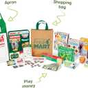 Melissa & Doug Fresh Mart Companion Set, Grocery Store Pretend Play Toys, Toy Kitchen Accessories & Play Food, Preschool Learning Toys for Girls & Boys 3+