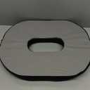 PT ENDORSED Donut Pillow for Tailbone Pain Relief - Hemorrhoid Pillow for Sitting, Orthopedic Donut Seat Cushion for Pressure Relief, Post Surgery, Postpartum Pregnancy, Lifting Cushions for Coccyx (Medium - 17.5" x 14" x 2.75")