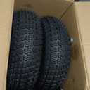 13x5.00-6 Lawn Mower Tubeless Front Tire & Wheel Assembly 4 Ply Tubeless, Compatible with John Deere 100 & 300 Series Riding Mowers with 3" Offset Hub