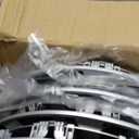 Hubcaps,16 inch hubcaps Set of 4, Wheel Rim Cover ABS Material, Wheel Cover Replacement R16 Hub Caps Universal, for Toyota Camry Nissan Mazda etc, Silver&Black