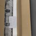 40 inches Large Farmhouse Vanity Light for Bathroom, Farmhouse Bathroom Vanity Light with Bubble Glass Shades, 5-Light Rustic Over Mirror E26 Base