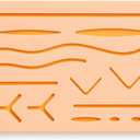 2 x Suture Practice Pad, Durable Suturing Pad for Training and Practice by MedSurgic | Nivi Stores