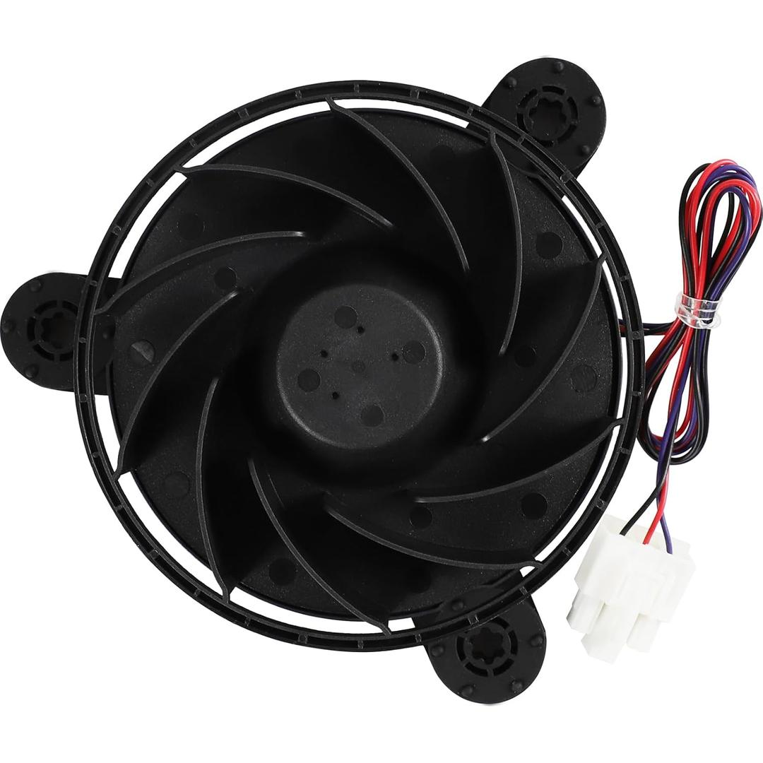 5304521548 5304533212 Refrigerator Evaporator Fan Motor for Frigidaire Hisense Ronshen, FRSG1915AV FFFU13F2VW FFFU16F2VV FFFU16F2VW FFFU18F2VW GW12E12MS1FB-52 Refrigerator Freezer Cooling Fan, DC12V