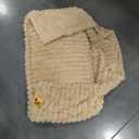 FUNNY FUZZY Dog Bed for Medium Large Dogs - Orthopedic Pet Beds, Fluffy Dog Sofa with Removable Washable Cover, Supportive Foam Pet Couch Bed - Snoozy Dream, Camel, XL