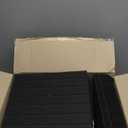 Cork Boards for Walls 48" x 36" Felt Board Alternative, 12 Pack Felt Wall Tiles Bulletin Board, Large Cork Board for Office Pin Board Tack Board Cork Boards (Black)