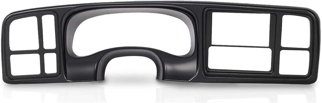 for Chevy for Tahoe for Silverado 3500/2500HD/2500/1500HD/1500,for GMC for Yukon for Sierra 3500/2500HD/2500/1500HD/1500 Car Stereo Double Din Installation Dash Kit Black