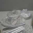 Bigsee 2 Pcs 21.65 inches Crystal Flower Stand Wedding Centerpieces for Tables, Tabletop Gold Metal Flower Arrangement Holder, Bulk Metal Vases for Reception Party Ceremony Decoration (Silver)