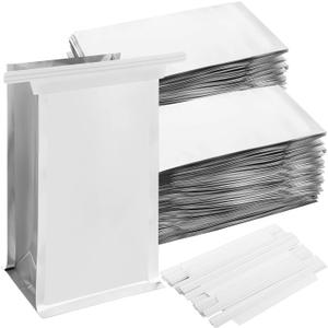 50 Pcs Disposable Grease Storage Bags Bacon Container Bags Hold Hot Liquids Oils for Grease Storage Container