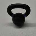 Yes4All Powder Coated Kettlebell, Cast Iron Core Kettlebells with Non-Slip Handle & Flat Bottom for Conditioning, Heavy Duty for Strength Training, 9lb to 71lb - Single & Pair (B - Purple - 6 KG / 13 LB)