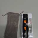 Whisper Quiet Dog Nail Grinder with LED Light, Safe & Stress-Free for Sensitive Dogs of All Breeds & Sizes, 3 Grinding Bits, 2-Speed, Pet Nail Trimmers, Rechargeable Painless Grooming Kit (Black)