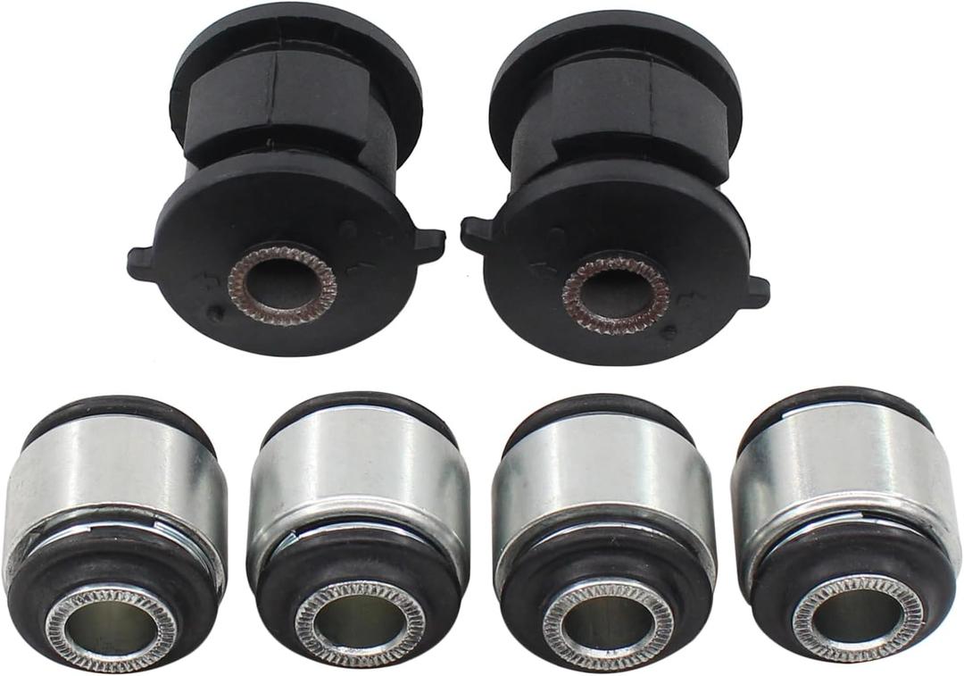 ApplianPar 6Pcs Rear Arm Knuckle Bushings for Camry Avalon Carina Corona Highlander Kluger Curren Harrier