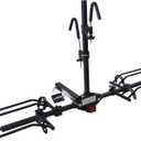 MaxxHaul Platform Bike Rack for 2 Bikes - Hitch Mounted Tray Carrier for SUV, Van, & Truck - Adjustable Tire Cradles & Foam Padded Hooks - Fits 2" Class III & IV Hitches (50027)