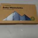 6-Pack Baby Washcloths  Soft Absorbent Viscose from Bamboo Washcloths for Face, Body, Baby Towels for Newborn, Kids, Toddlers, Infant, Gentle on Sensitive Skin, 10x10 Reusable Face Towels (Depths)