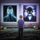 Holographic Rear Projection Screen Material: Indoor Projection Screens 44" x 75" Projectors Halloween Decorations Video Movie Night for Hang Mounting