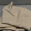 BYDOLL Table Cloth Beige 54x78 Inch Tablecloth for 4 Foot Rectangle Tables Outdoor Washable Wrinkle Free and Spillproof Polyester Tablecloth for Festival Camping Picnic Party Cover