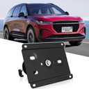 No Drill Front Grille License Plate Frames License Plate Mount Bracket Holder Relocator Compatible with Lincoln Aviator,Corsair,Nautilus 2nd gen,Navigator 4th gen