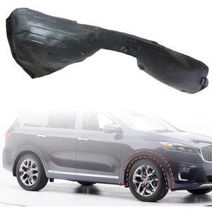 GXARTS Black Right Front Fender Liner Splash Shield 86820C6500 Compatible with Kia Sorento 2019 2020