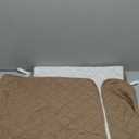 Easy-Going Oversized Recliner Cover Reversible Couch Cover Sofa Cover for Living Room Water Resistant Furniture Protector with Elastic Straps for Pets Dog (Oversized Recliner, Camel/Ivory)