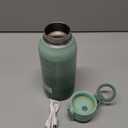 Momcozy Portable Milk Warmer for Travel  Dual Heating Modes for Breast Milk & Water, Portable Bottle Warmer with Fast Heating & Long Battery Life, 17 Ounces Large Capacity to Meet Your All-Day Needs (Green)