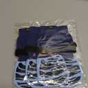 DOK TigerToes Premium Non-Slip Dog Socks for Hardwood Floors - Extra-Thick Grip That Works Even When Twisted - Prevents Licking, Slipping, and Great for Dog Paw Protection (Breezy Blue, Large)