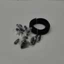 EVIL ENERGY 4AN Fuel Line Kit, 4AN Nylon Braided Fuel Line Hose Fitting Kit CPE 10FT Black