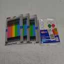 Avery Printable Self-Adhesive Removable Color-Coding Labels, 0.75" dia, Assorted Colors, 24/Sheet, 42 Sheets/Pack With 30 MECHANICAL PENCILS