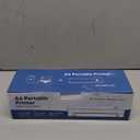 Portable Printers Wireless for Travel, N80 Wireless Thermal Printer Bluetooth Inkless Printer Support 8.5" X 11" US Letter & A4, Compatible with iOS, Android, Laptop