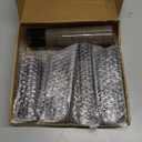 Flameless LED Candles with Timer 5 Pc Flickering Flameless Candles for Romantic Ambiance and Home Decoration Stable Acrylic Shell,with Embedded Star StringBattery Operated CandlesGrey