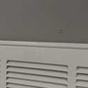 18x22 Return Air Vent Cover Grille for Wall or Ceiling Duct Opening - 1" Filter Compatible - Flat Stamped Face Air Filter Grill by HVAC Premium - White - Overall Size: 20.5" x 24.5"